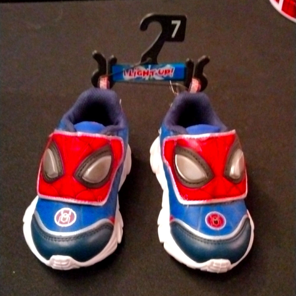 Spiderman Light Up Tennis Shoes